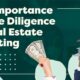 Due Diligence in Real Estate Investing